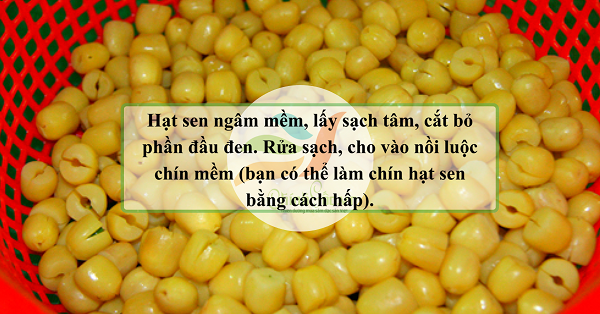 cach nau che hat sen duong phen 